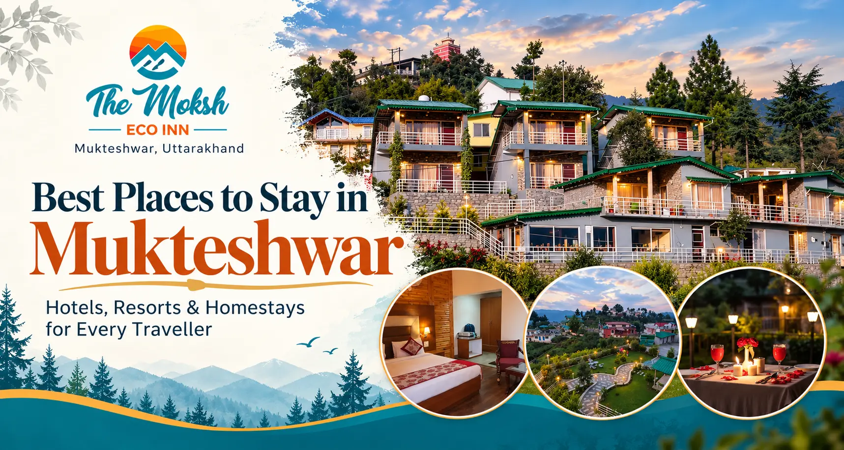 best places to stay in mukteshwar